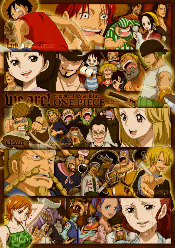 6+boys, 6+girls, arlong, armor, bellemere, benn_beckman, black_eyes, black_hair