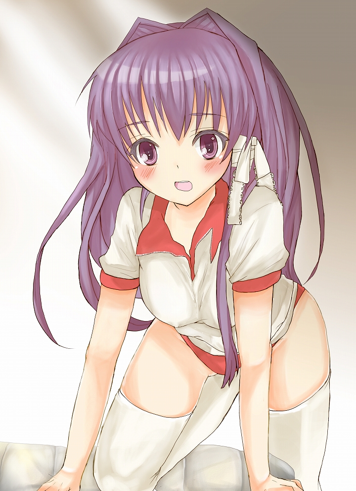 00s, ako_(clover01), all_fours, bad_id, bad_pixiv_id, buruma, clannad, fujibayashi_kyou