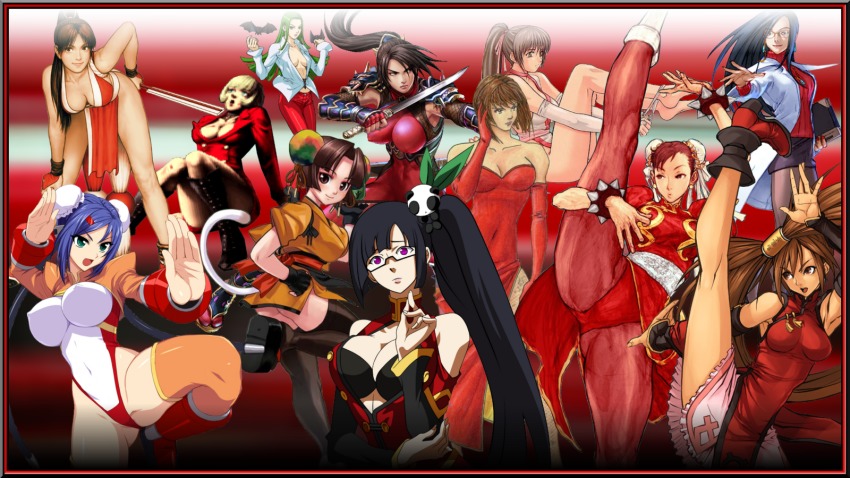 anna_williams, aq_interactive, arc_system_works, arcana_heart, battle_fantasia, blazblue, bloody_roar, capcom
