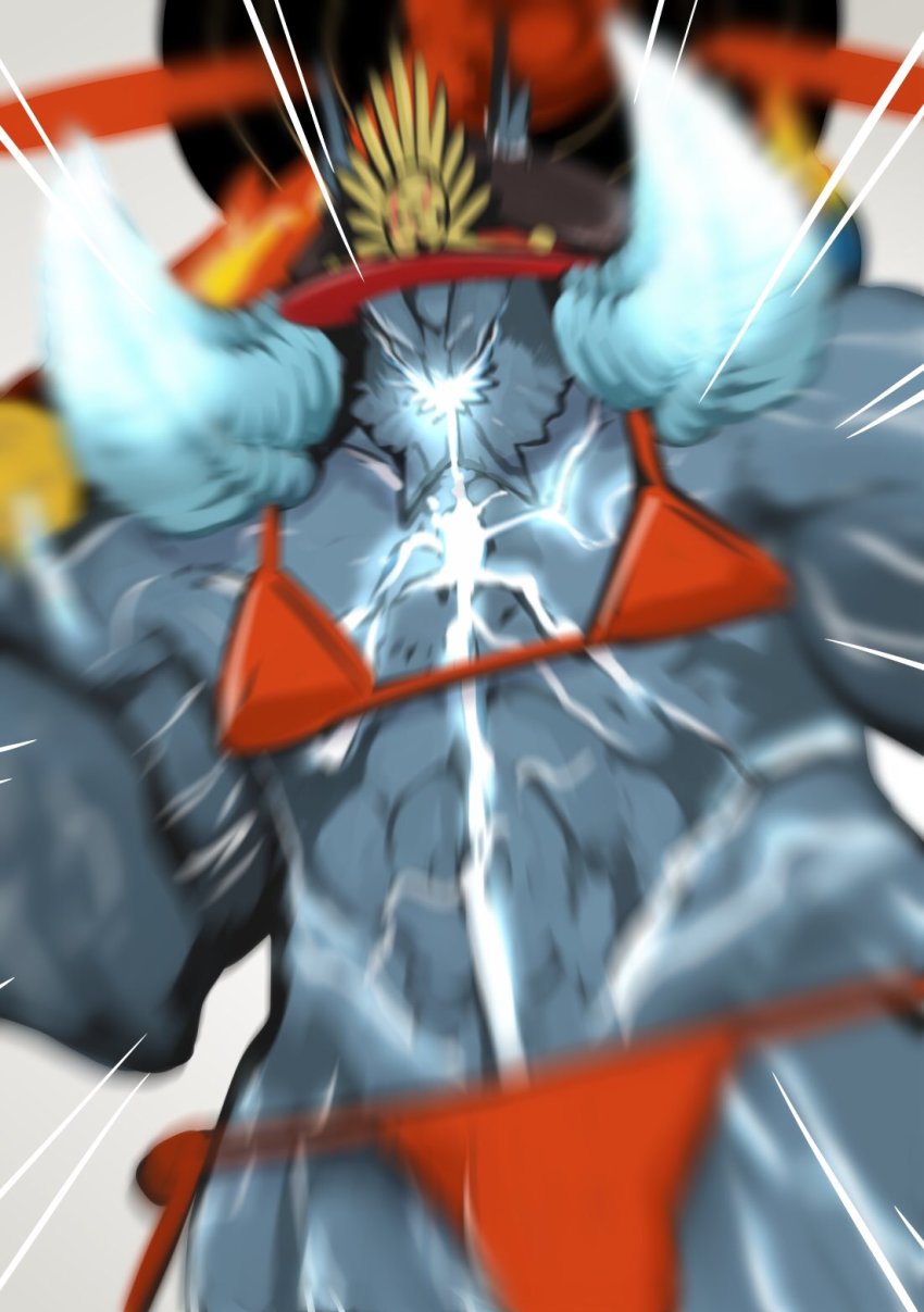 1boy, bikini, cosplay, crest, crossdressing, crossdressing_(mtf), faceless, family_crest