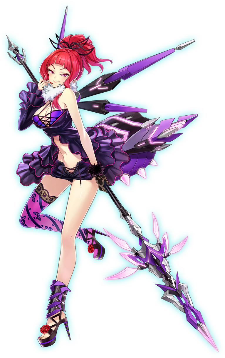 1girl, armpits, artist_request, black_gloves, black_shorts, black_sleeves, black_thighhighs, blush