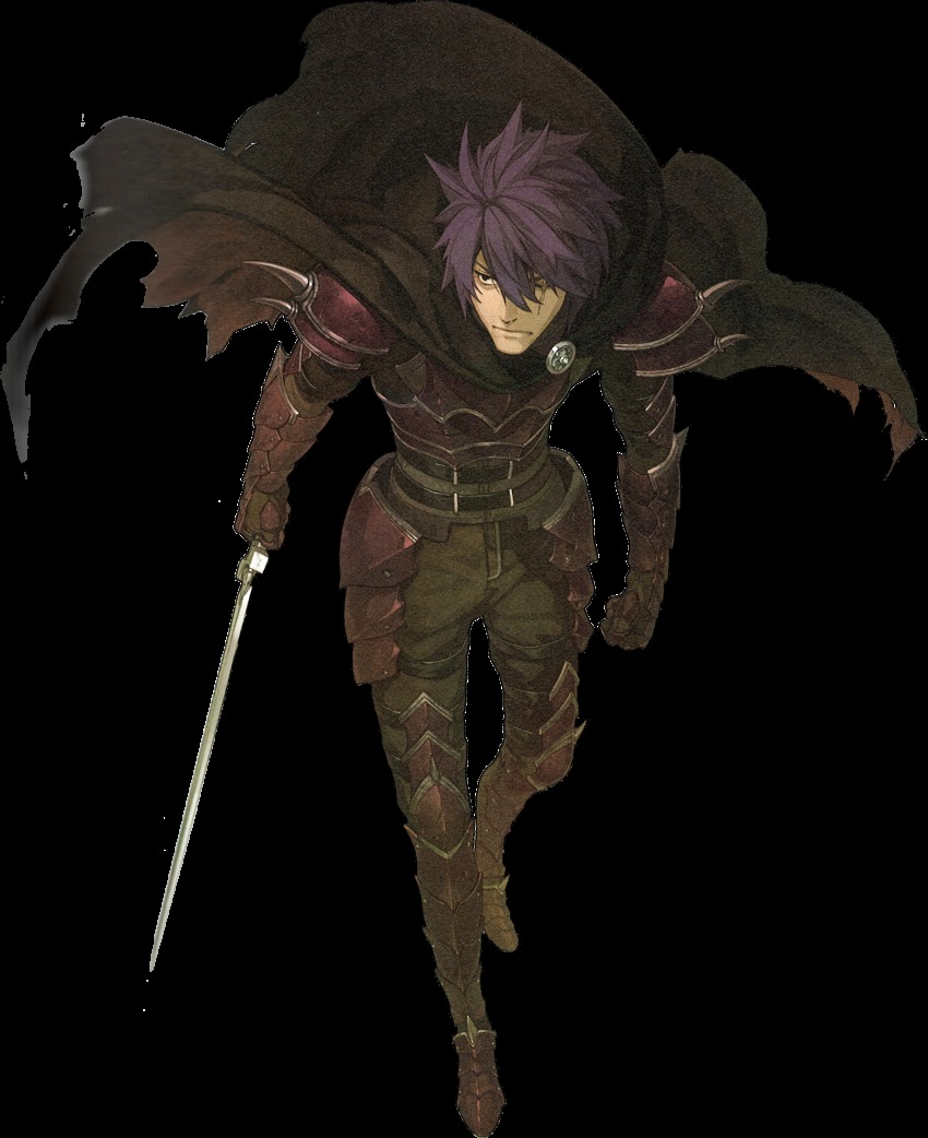 1boy, absurdres, armored_boots, boots, brown_eyes, cape, deen_(fire_emblem_gaiden), fire_emblem