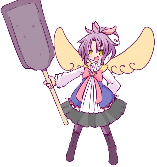 100%_orange_juice, 1girl, :d, black_skirt, blush_stickers, boots, bow, commentary_request