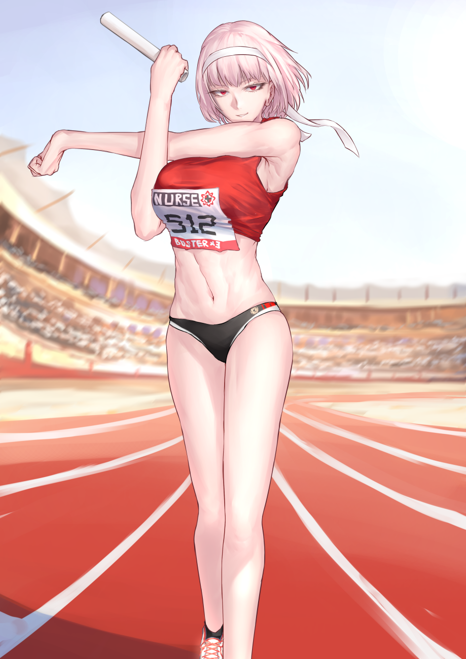 1girl, abs, breasts, fate/grand_order, fate_(series), female_focus, florence_nightingale_(fate), highres