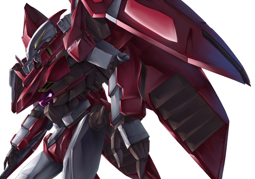 00s, armor, enu_(n_storage), gundam, gundam_00, gundam_throne_drei, helmet, machinery