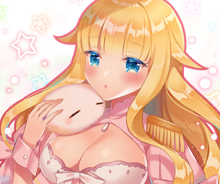10s, 1girl, :<, :o, =_=, beelzebub-jou_no_okinimesu_mama., beelzebub_(beelzebub-jou), blonde_hair