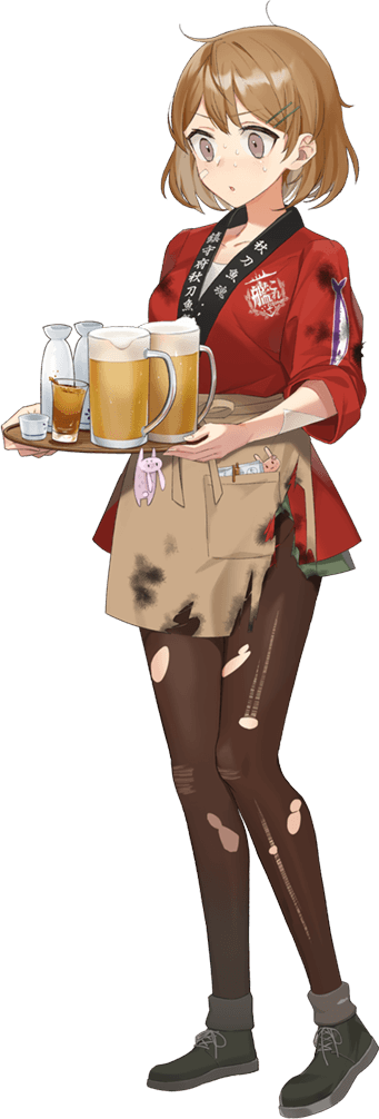 1girl, alternate_costume, bandaid, bandaid_on_face, brown_eyes, brown_pantyhose, clothes_writing, cup