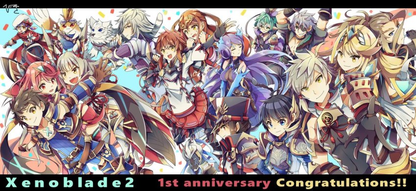 6+boys, 6+girls, addam_origo, aegaeon_(xenoblade), armor, bad_id, bad_twitter_id, black_hair