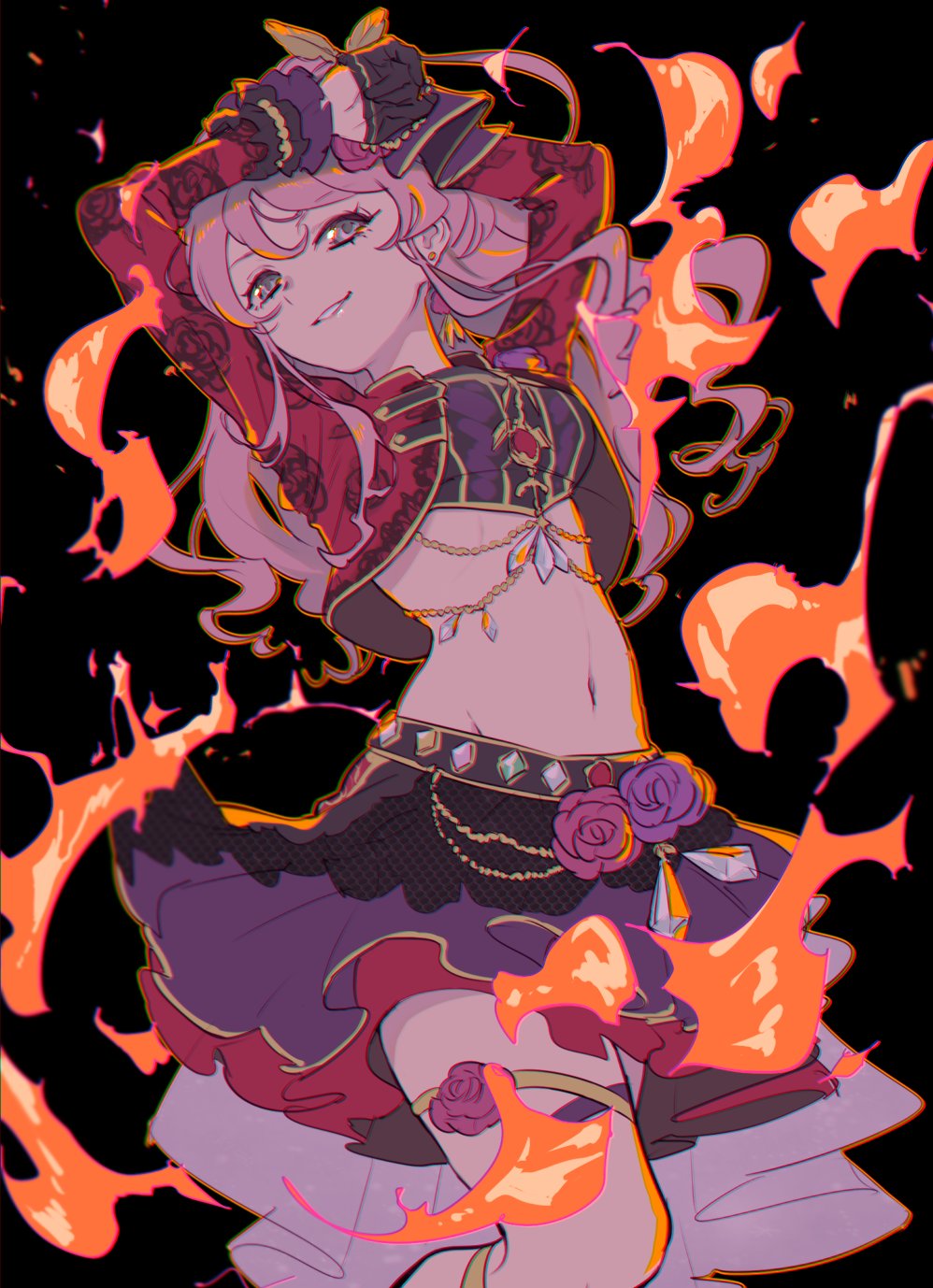 10s, 1girl, aikatsu!_(series), aikatsu_friends!, arms_up, bad_id, bad_twitter_id, blue_eyes