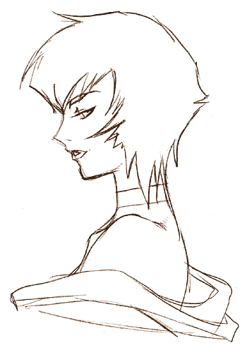 1girl, bare_shoulders, brandish_(video_game), brandish_4, brandish_vt, choker, dress, falcom