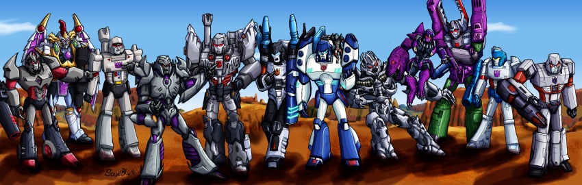 absurdres, arm_cannon, autobot, beast_wars, cannon, commentary, decepticon, english_commentary, glowing, highres, huge_filesize, insignia, machinery, mecha, megatron, megatron_(beast_wars), megatron_(idw), megatron_(prime), megatron_(shattered_glass), no_humans, open_mouth, red_eyes, robot, science_fiction, soundbluster, the_transformers_(idw), transformers, transformers:_animated, transformers:_armada, transformers:_car_robots, transformers:_cybertron, transformers:_cyberverse, transformers:_energon, transformers:_generation_1, transformers:_prime, transformers:_shattered_glass, transformers_(marvel), transformers_unicron_trilogy, weapon