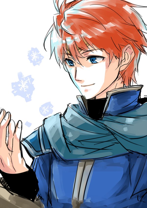 1boy, armor, blue_eyes, cape, eliwood_(fire_emblem), fire_emblem, fire_emblem:_the_blazing_blade, headband