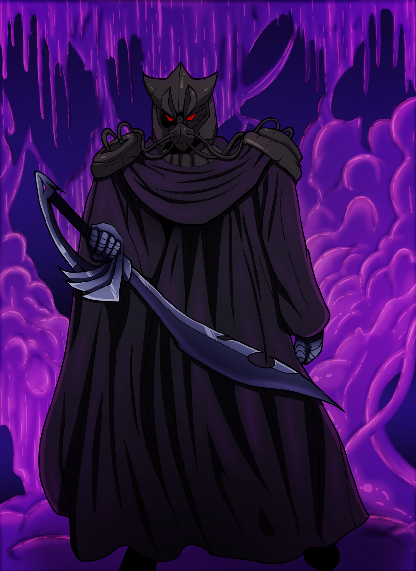 1boy, absurdres, black_cape, cape, commentary, commission, denkou_choujin_gridman, english_commentary