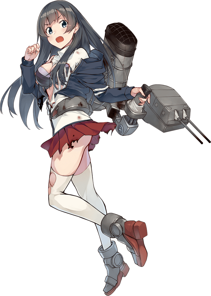 1girl, agano_(kancolle), agano_(setsubun)_(kancolle), angry, ass, black_hair, bra, breasts
