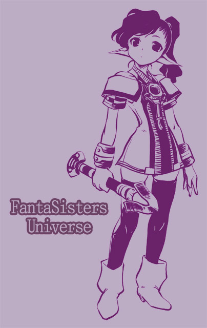 1girl, armband, boots, bracelet, copyright_name, dress, english_text, expressionless