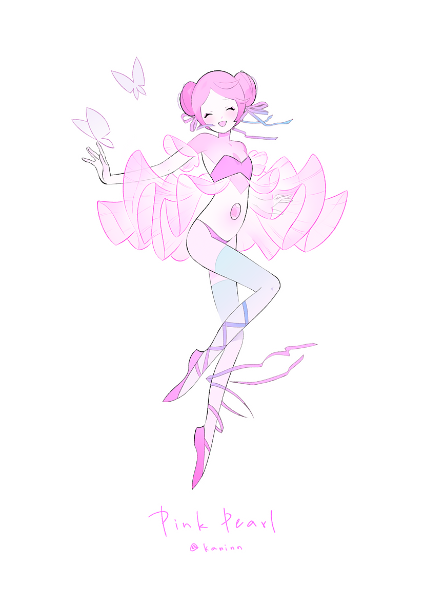 1girl, artist_name, ballet_slippers, blush, breasts, bug, butterfly, character_name