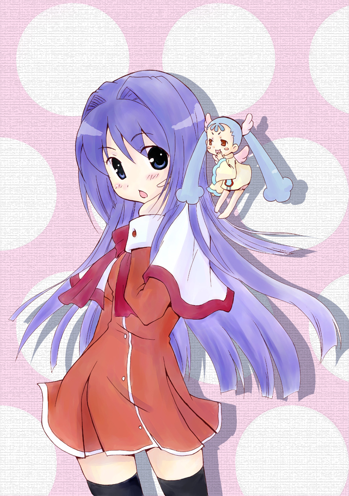 blue_eyes, blue_hair, crossover, doki_doki_majo_shinpan, fairy, kanon, long_hair, lulu_(doki_doki_majo_shinpan)