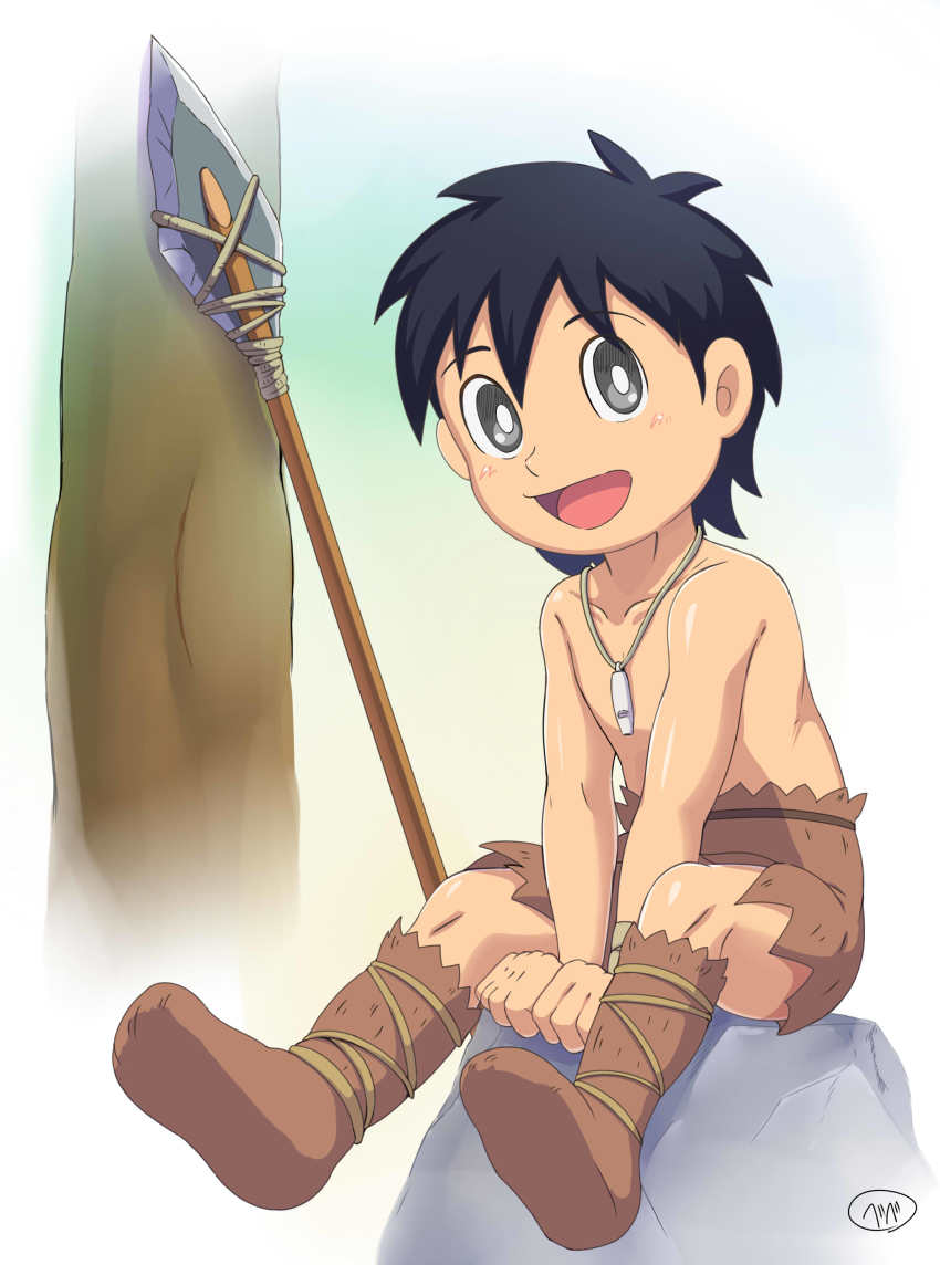 1boy, absurdres, black_eyes, black_hair, child, doraemon, doraemon:_nobita_no_nihon_tanjou, highres