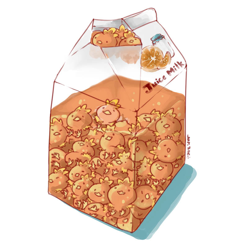 animal_focus, artist_name, bird, drink, drink_carton, gen_3_pokemon, juice, milk_carton