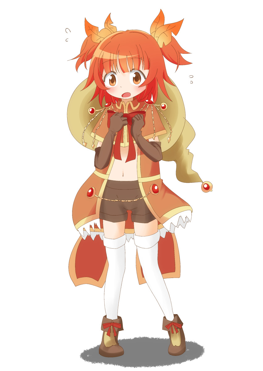 1girl, absurdres, akino_kaede, blush, brown_hair, commentary_request, elbow_gloves, female_focus