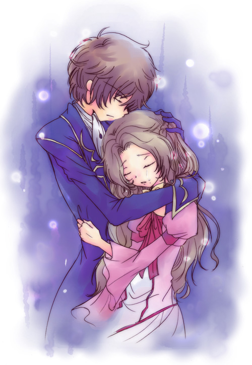 00s, bad_id, bad_pixiv_id, brown_hair, code_geass, closed_eyes, holding, kururugi_suzaku