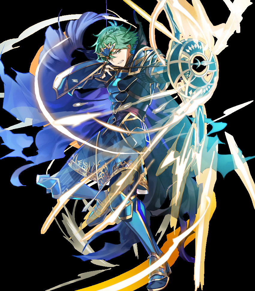 1boy, alm_(fire_emblem), alm_(saint-king)_(fire_emblem), alternate_costume, arai_teruko, armor, armored_boots, arrow_(projectile)