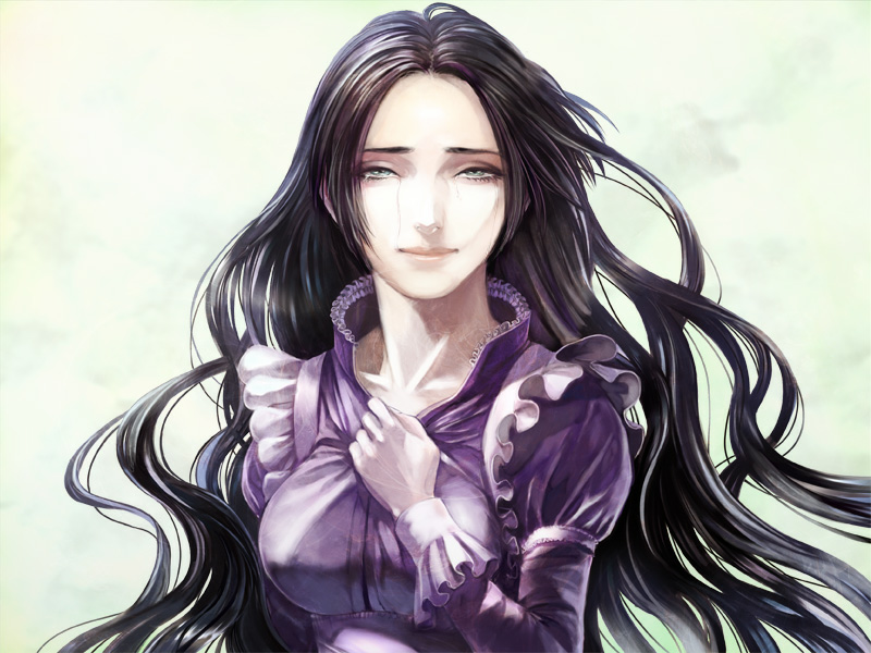 1girl, fata_morgana_no_yakata, female_focus, giselle_(fata_morgana_no_yakata), moyataro, official_art, solo, tagme
