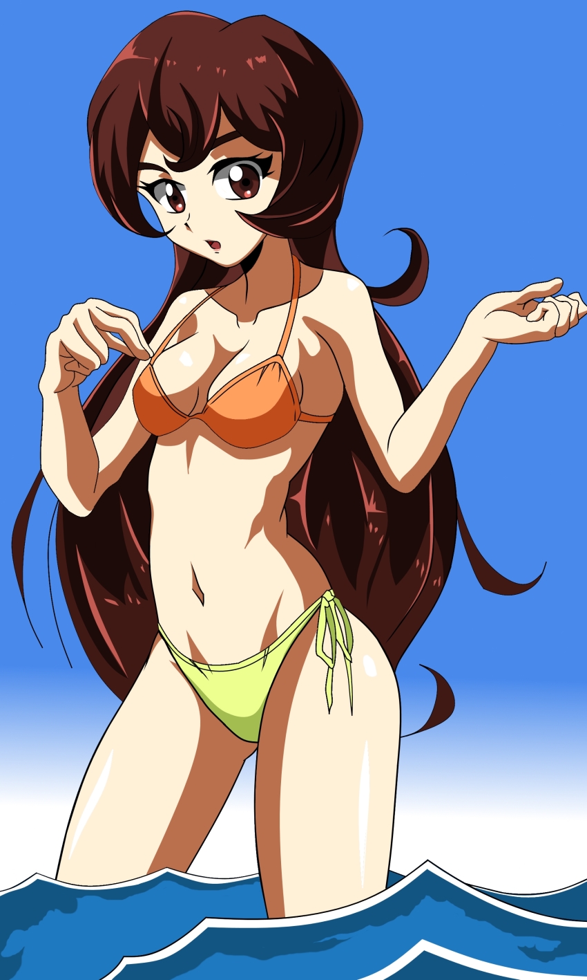 absurdres, azielarcangel, bikini, giselle_(pokemon), highres, nintendo, pokemon, pokemon_(anime)
