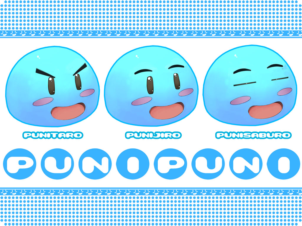 angry, atelier_(series), atelier_iris, atelier_iris_eternal_mana, atelier_iris_eternal_mana_2, atelier_iris_grand_phantasm, character_name, gust, happy, mana_khemia, mana_khemia_(series), mana_khemia_2, no_humans, puni_(atelier), slime