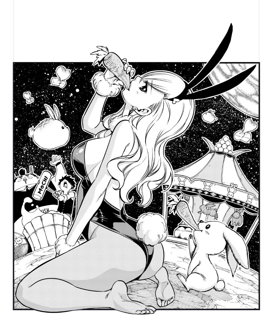 1girl, 2boys, animal_ears, ass, backless_outfit, bird, black_hairband, black_leotard