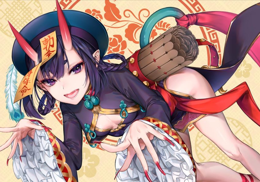 1girl, beret, black_dress, blush, breasts, chinese_clothes, cleavage_cutout, clothing_cutout