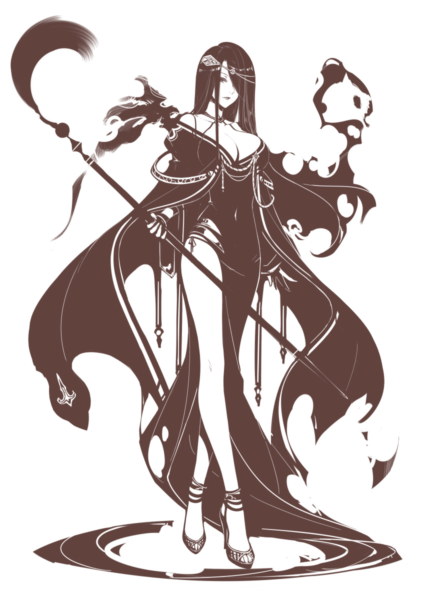 1girl, absurdres, alternate_costume, alternate_hairstyle, bare_legs, bare_shoulders, breasts, cape