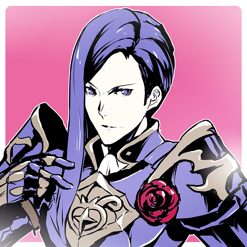 1boy, armor, fire_emblem, fire_emblem:_three_houses, flower, gloves, long_hair, lorenz_hellman_gloucester