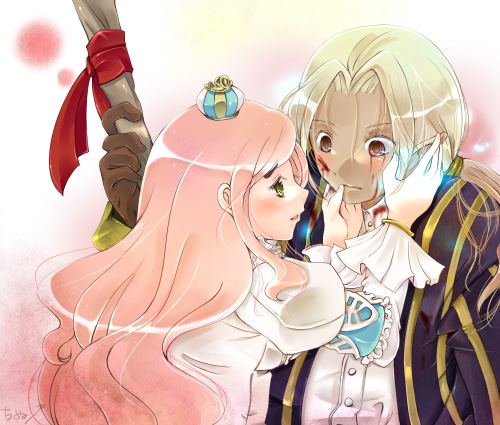 1boy, 1girl, 7th_dragon, 7th_dragon_(series), bad_id, bad_pixiv_id, blood, cinu