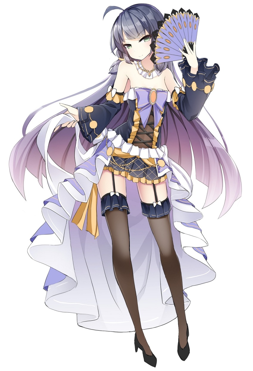 ahoge, bad_id, bad_pixiv_id, bellona_(epic_seven), black_hair, breasts, dress, epic_seven