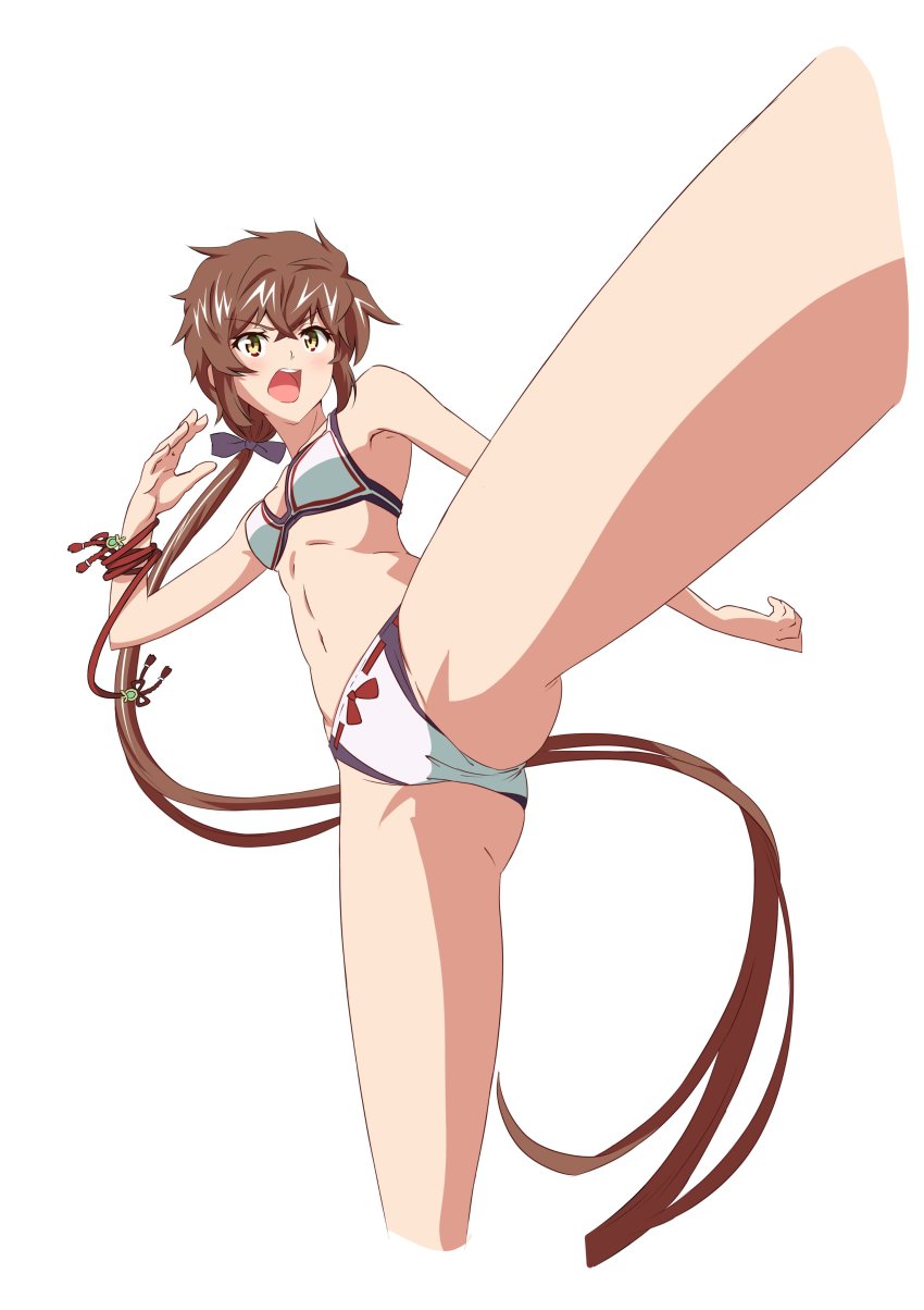 1girl, absurdres, ass, blush, bow, bow_panties, bra, female_focus