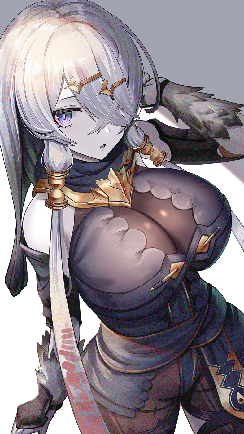 1girl, :o, atelier_(series), atelier_ryza, atelier_ryza_1, belt, bodysuit, breasts