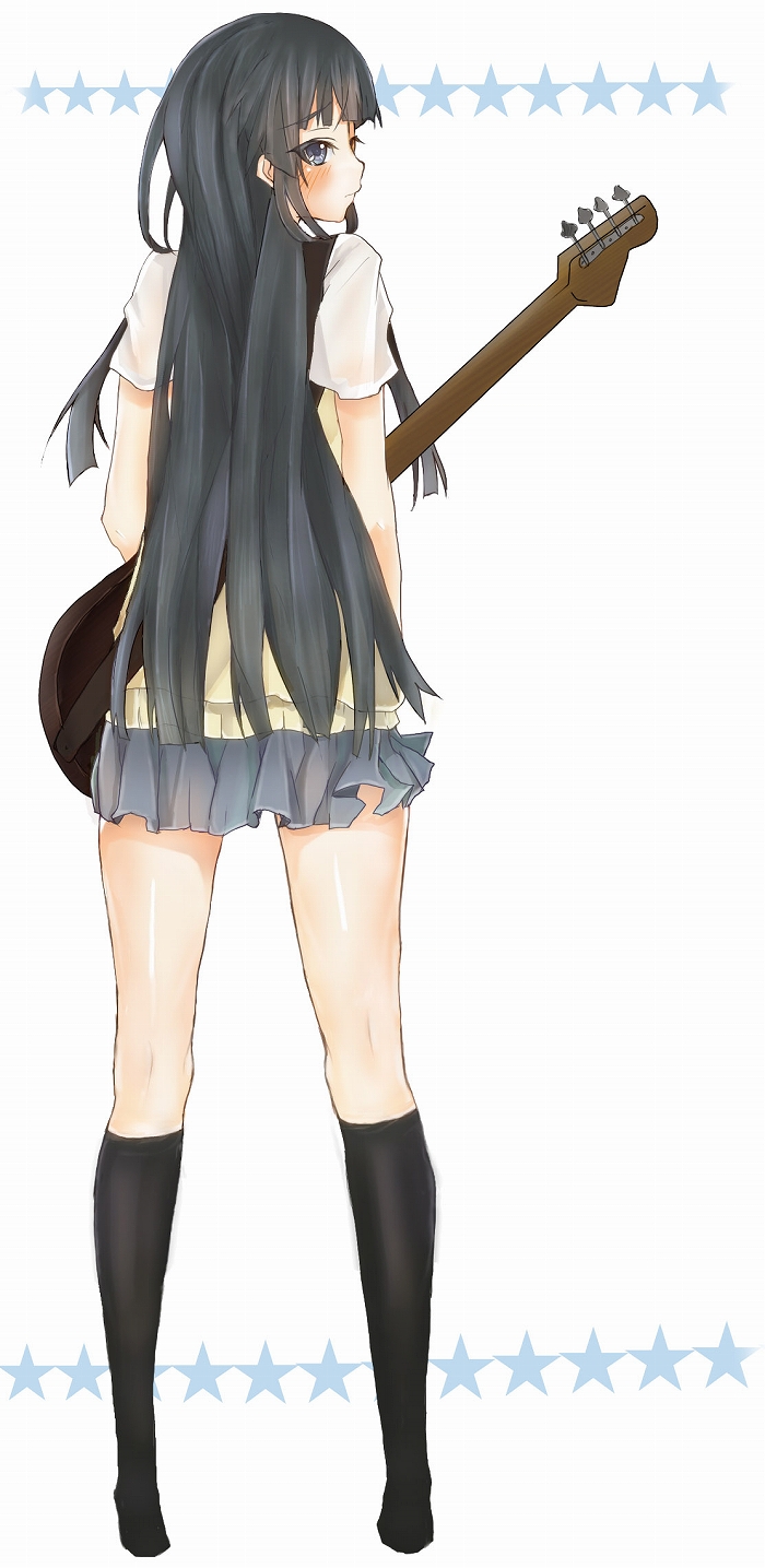 00s, 1girl, akiyama_mio, ako, ako_(clover01), ako_(so_crazy!?), bad_id, bad_pixiv_id