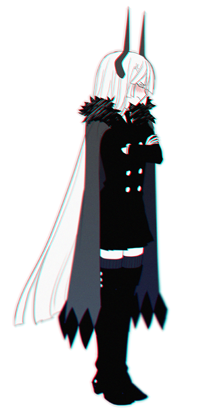 anger_vein, bad_id, bad_pixiv_id, black_skirt, black_suit, blush, boots, buttons