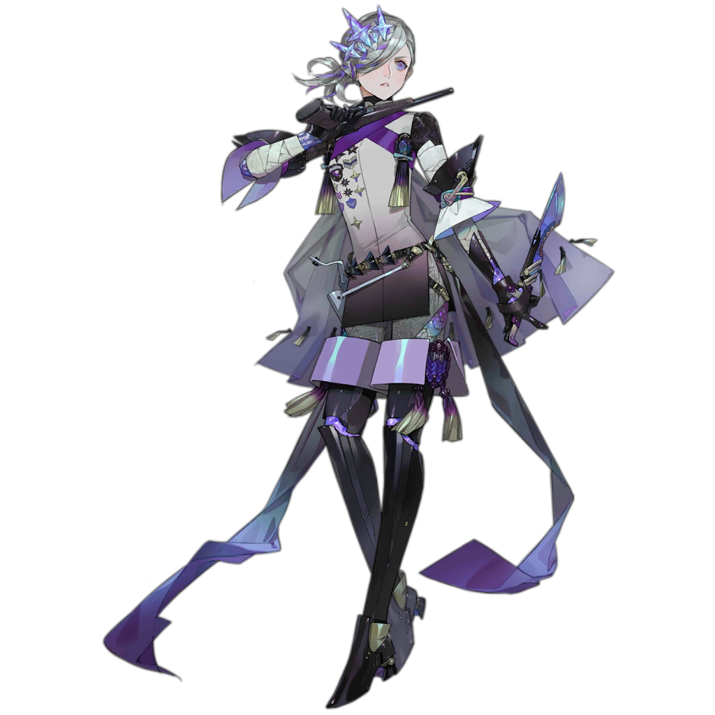 1girl, bandaged_arm, bandages, black_boots, black_shirt, boots, braid, breasts