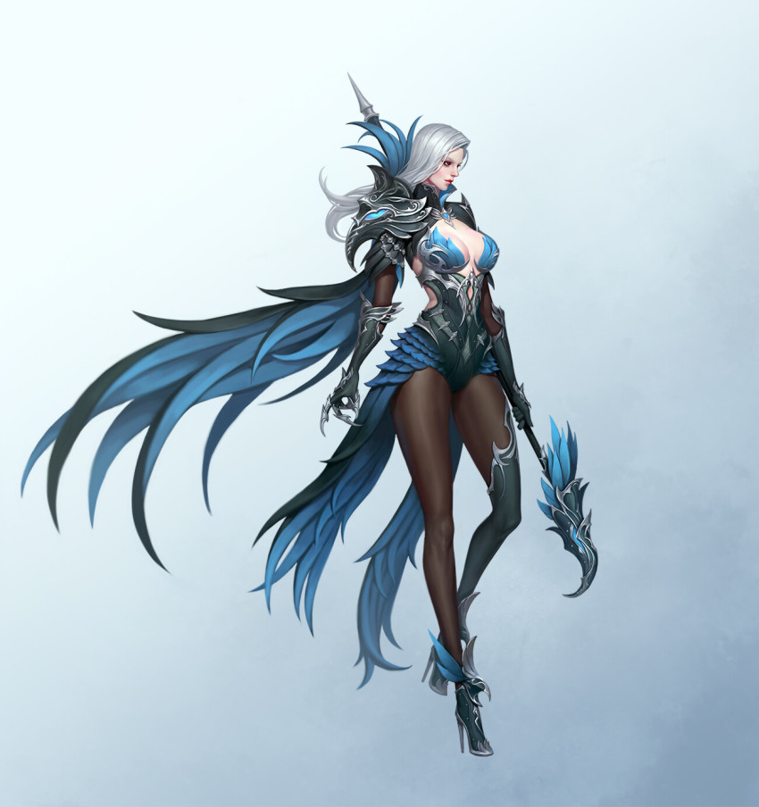 1girl, black_gloves, black_pantyhose, breasts, brooch, brown_pantyhose, cape, cheolseung_ok