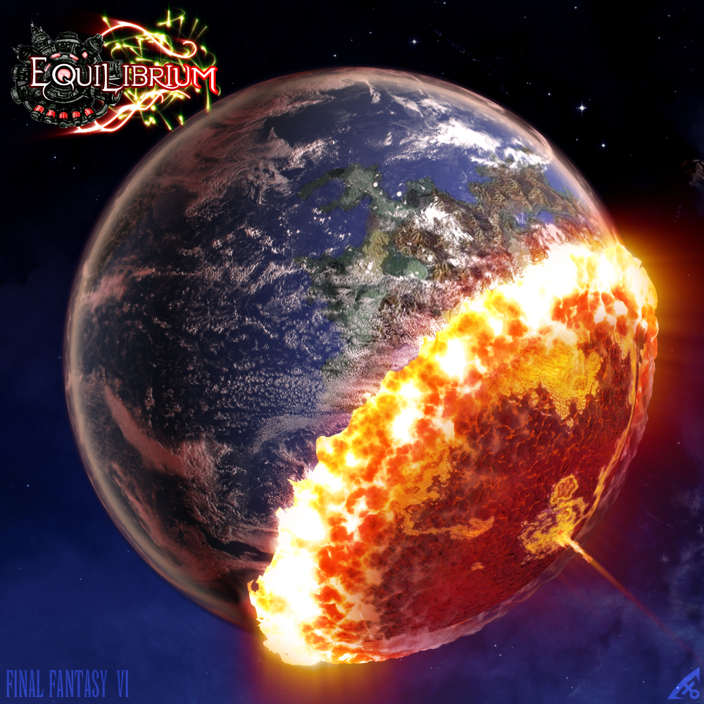 1990s_(style), earth_(planet), el_hechicero, final_fantasy, final_fantasy_vi, fire, hell, planet, space, spoilers