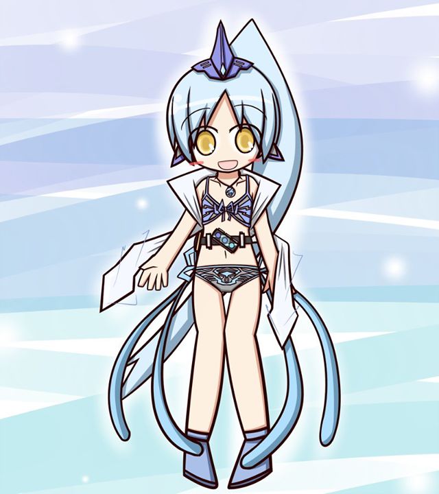 1girl, animal, animal_print, belt, bikini, black_bikini, blue_background, blue_bikini