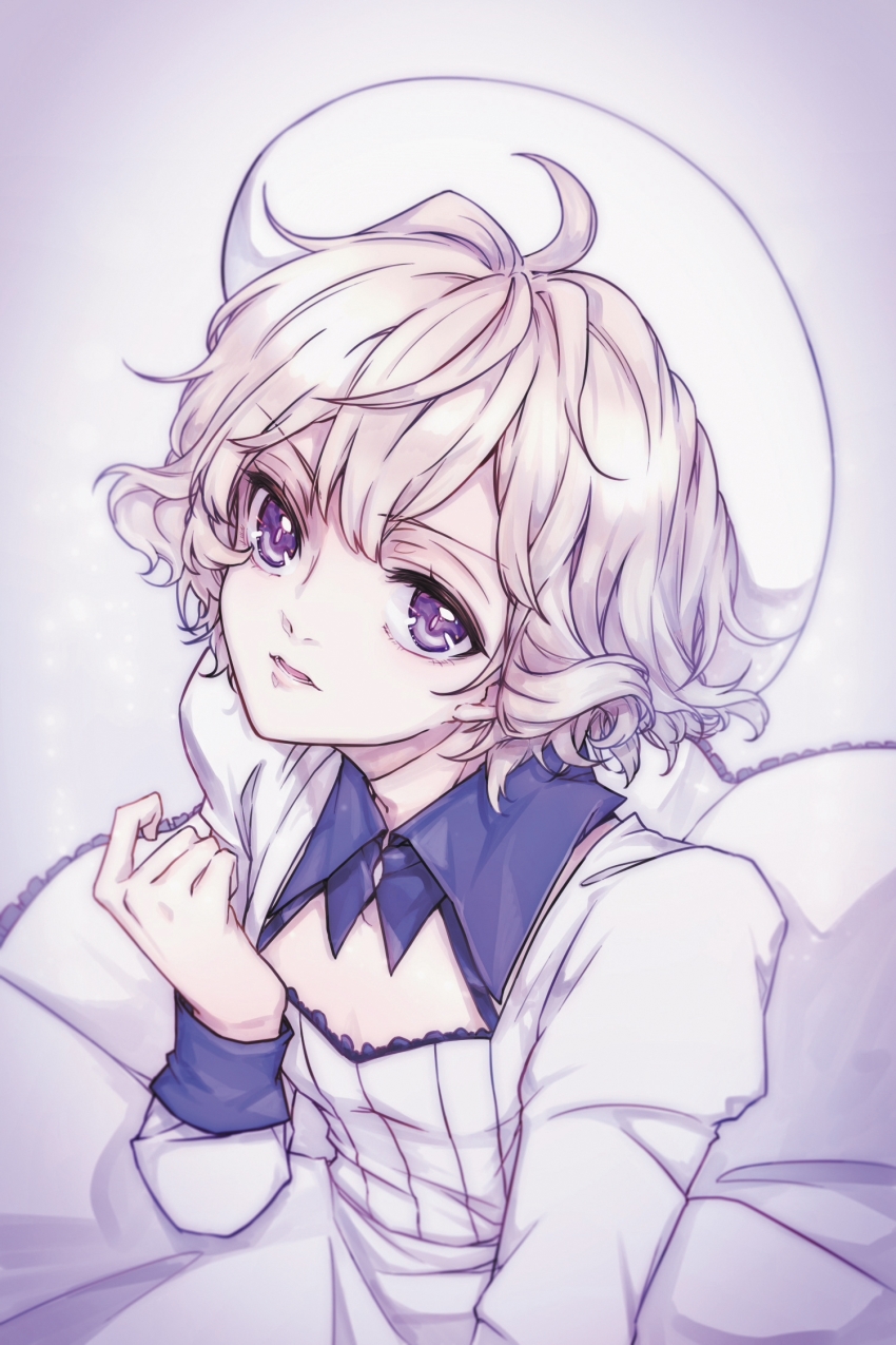 1girl, artificial_eye, beret, breasts, dress, female_focus, glass_eye, hareapreislied