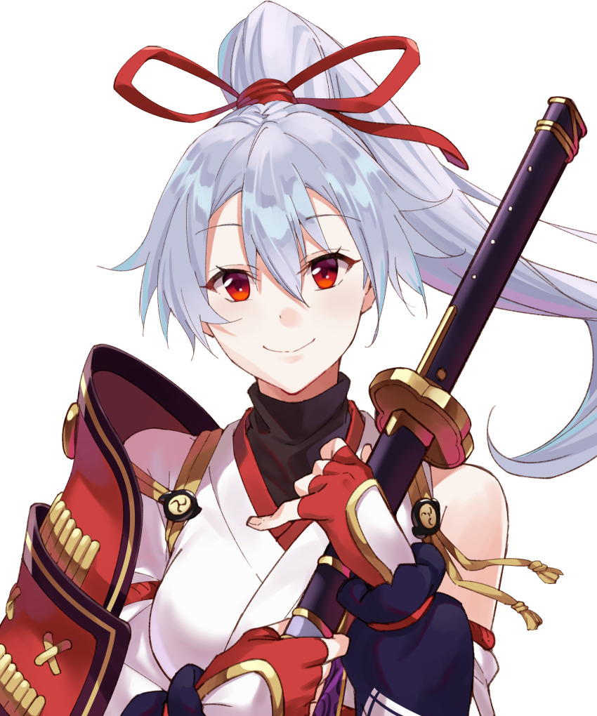 1girl, armor, asymmetrical_armor, ayanon, commentary_request, detached_sleeves, fate/grand_order, fate_(series)