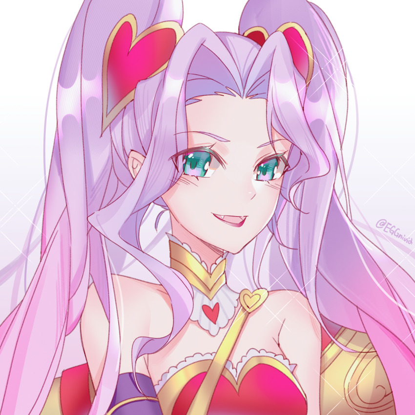 1girl, dress, fangs, female_focus, heartseeker_jinx, highres, jinx_(league_of_legends), league_of_legends