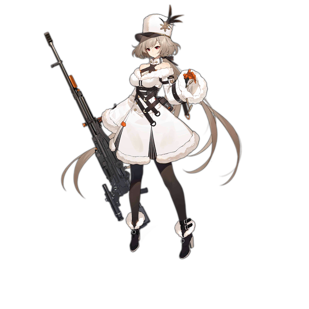 12.7x108mm, 1girl, ammunition, ankle_boots, anti-materiel_cartridge, black_boots, black_pantyhose, black_ribbon