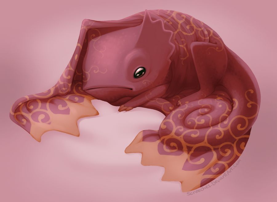 black_eyes, color_change_(pokemon), commentary, creature, english_commentary, full_body, gen_3_pokemon, kecleon