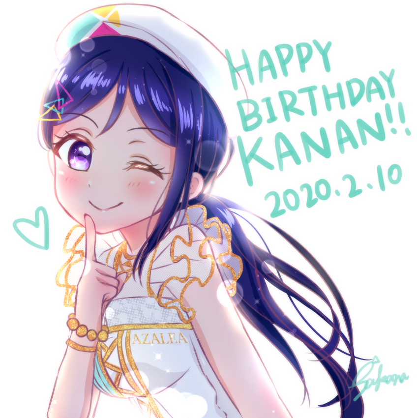 1girl, absurdres, amazing_travel_dna, artist_name, artist_request, bare_shoulders, blue_hair, blush