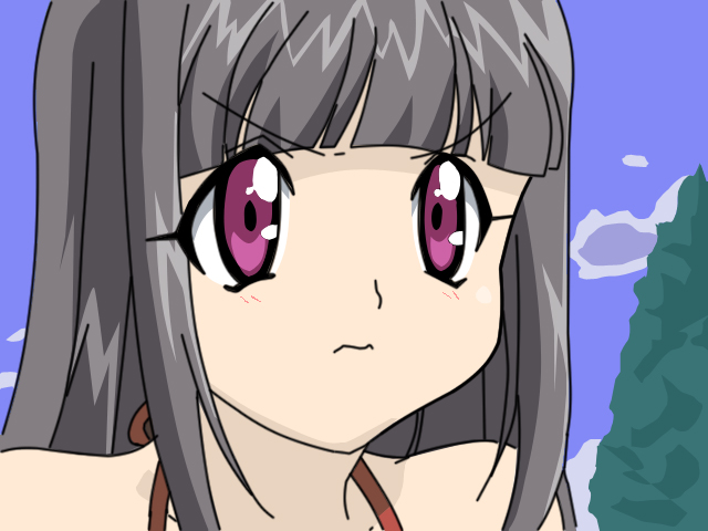 00s, 1girl, anime_screenshot, black_hair, close-up, derivative_work, female_focus, ichihara_momoko